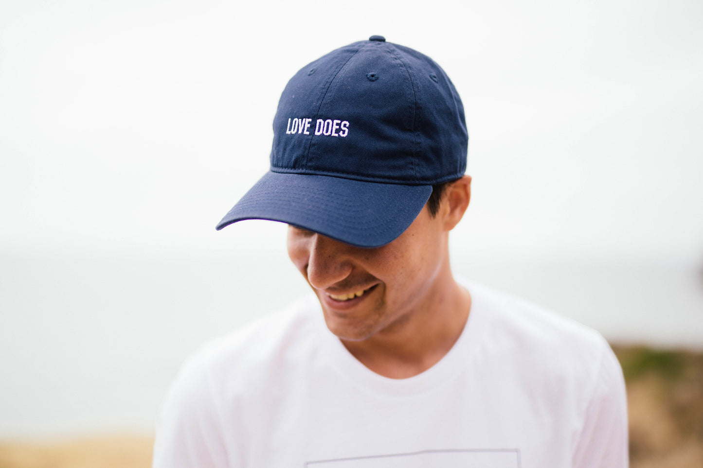 Love Does Baseball Cap-Navy