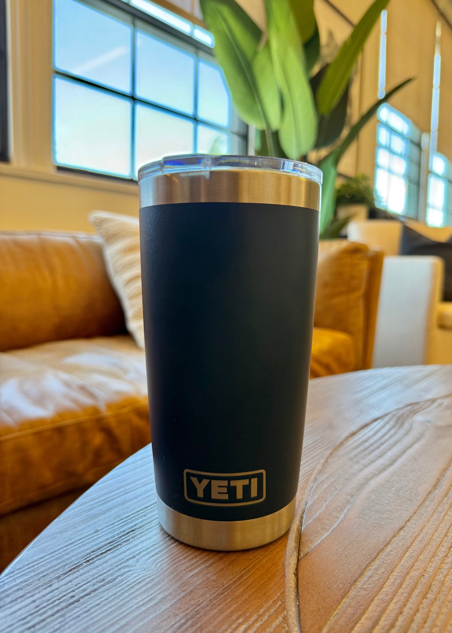 Love Does Engraved YETI Rambler 20oz Tumbler (Navy)
