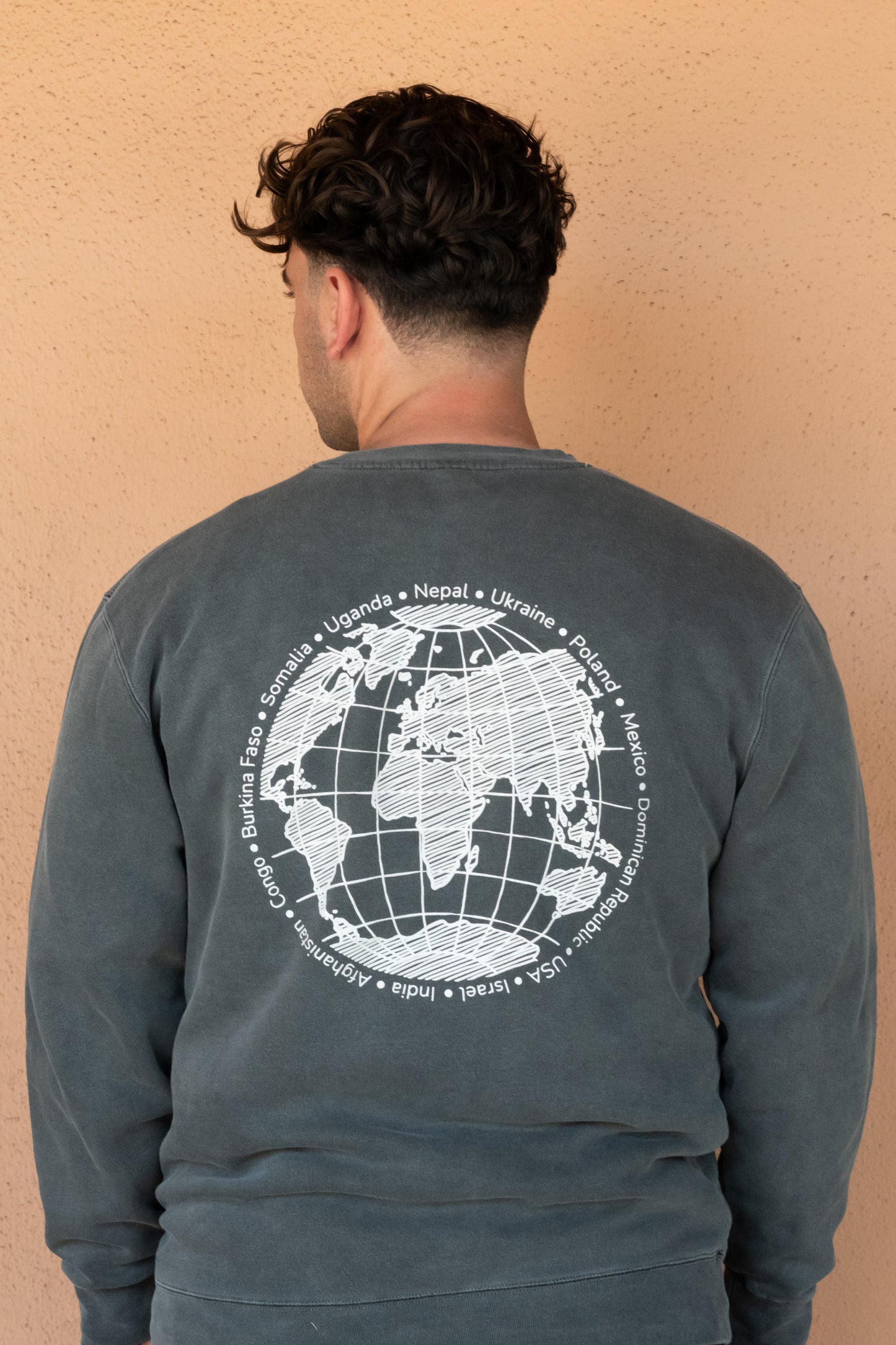 Love Does Crewneck Sweatshirt - Black