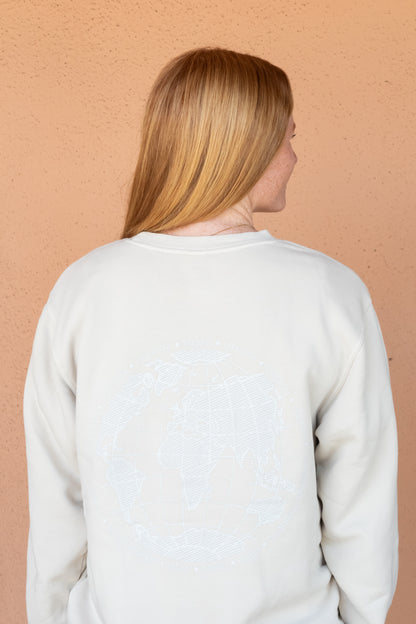 Love Does Crewneck Sweatshirt - Cream